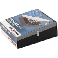Ansmann Batterijbox 48 Batteriebox 48x Micro (AAA), Mignon (AA), 9V Block (L x B x H) 173 x 138 x 63mm Ansmann Batterijbox 48 Batteriebox 48x Micro (AAA), Mignon (AA), 9V Block (L x B x H) 173 x 138 x 63mm