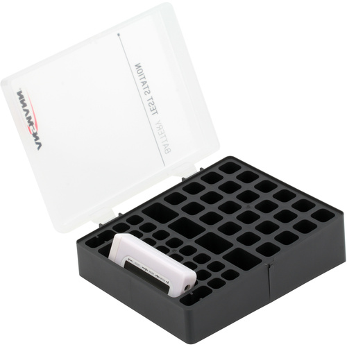 Ansmann Batterijbox 48 Batteriebox 48x Micro (AAA), Mignon (AA), 9 V Block (L x B x H) 173 x 138 x