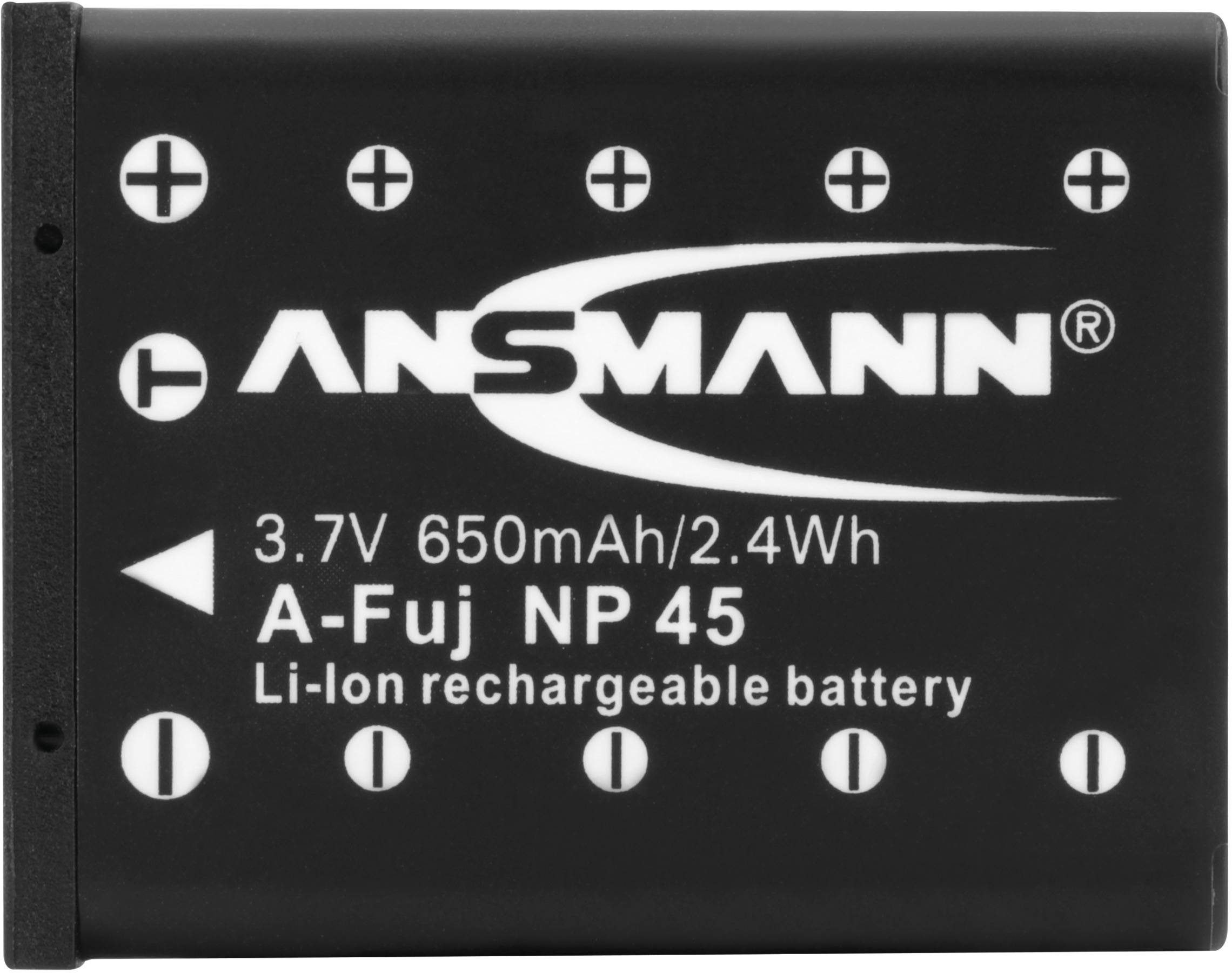 Ansmann A-Fuji NP 45 Kamera-Akku ersetzt Original-Akku (Kamera) NP-45 3.7 V 650 mAh