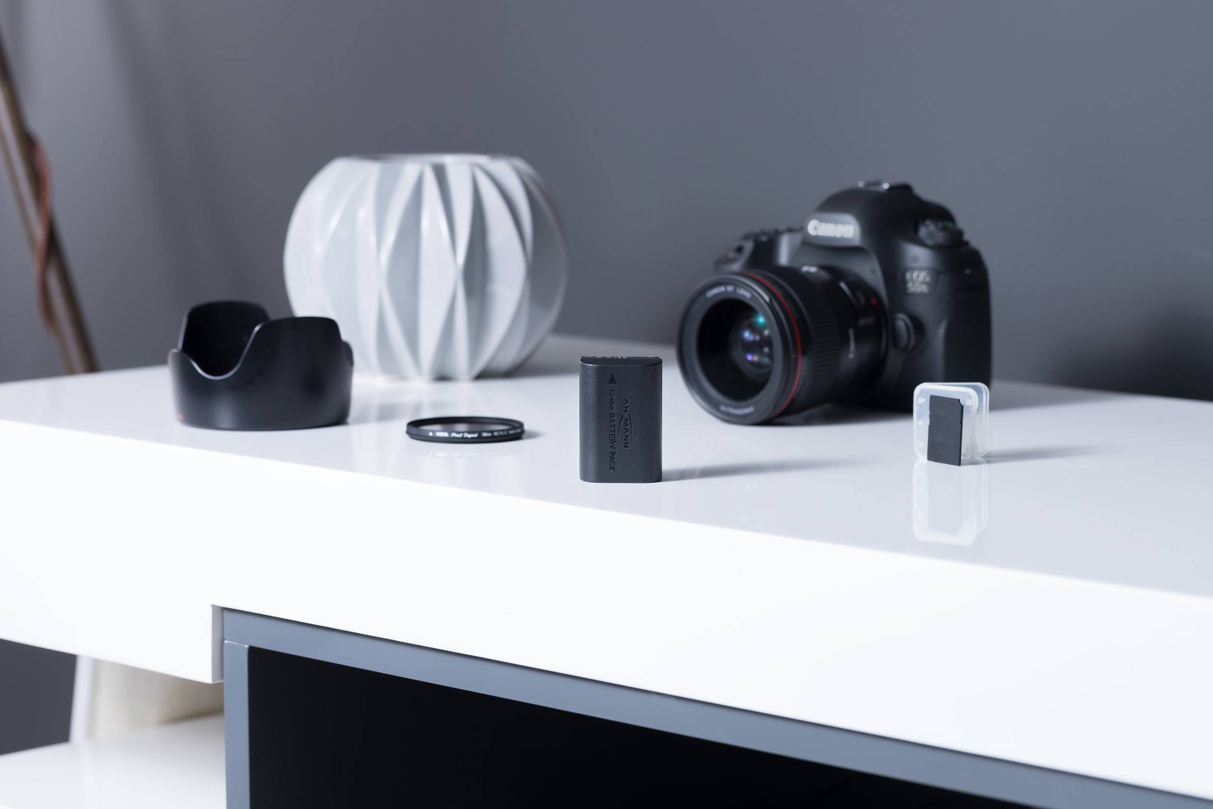 Ansmann A-Can LPE6 Kamera-Akku ersetzt Original-Akku (Kamera) LP-E6 7.4V 1400 mAh