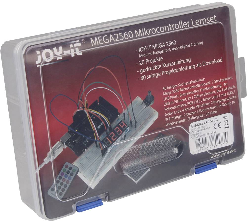 Joy-it ard-set01 Arduino Mega2560 Elektronikset Lernpaket