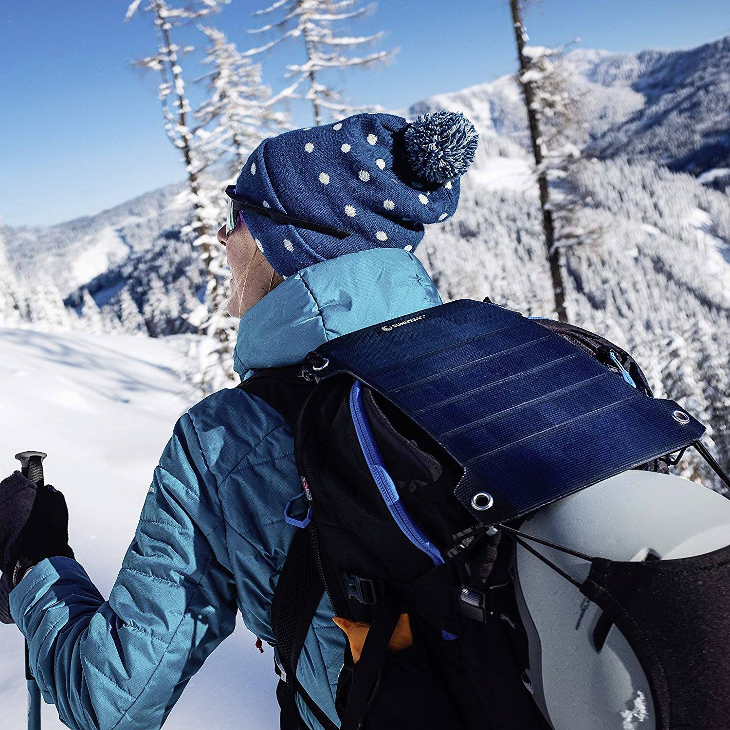 SunnyBag Leaf+ 137A_01 Solar-Ladegerät Ladestrom Solarzelle 1150mA 6W