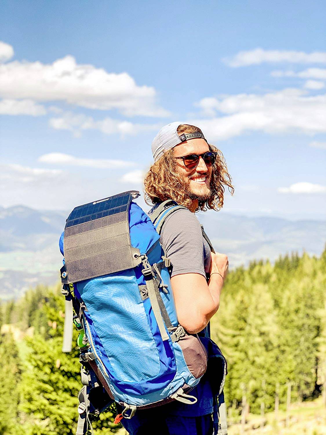 SunnyBag Leaf+ 137A_01 Solar-Ladegerät Ladestrom Solarzelle 1150mA 6W