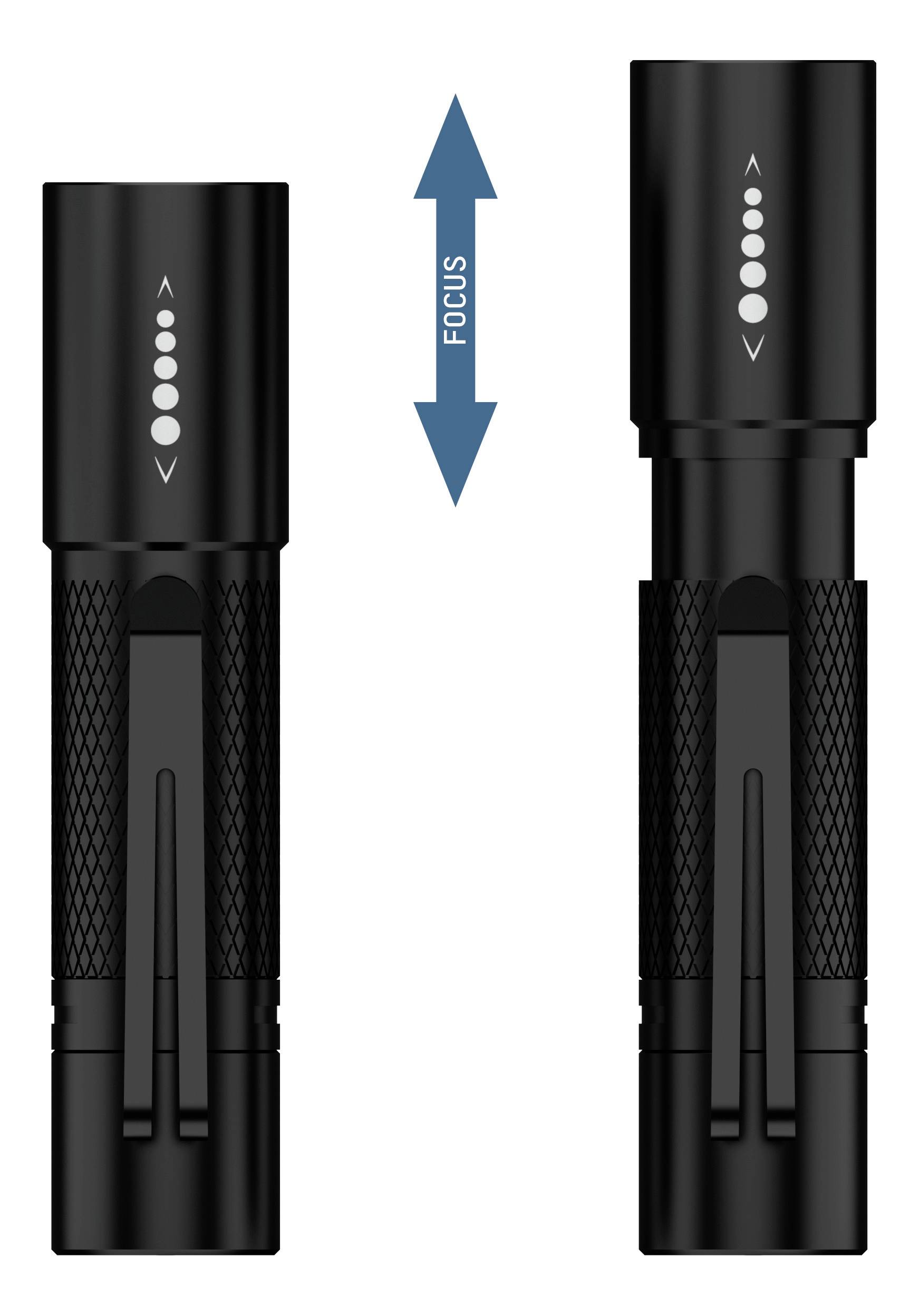 Ansmann T50F LED Taschenlampe batteriebetrieben 60 lm 2.5 h 60 g