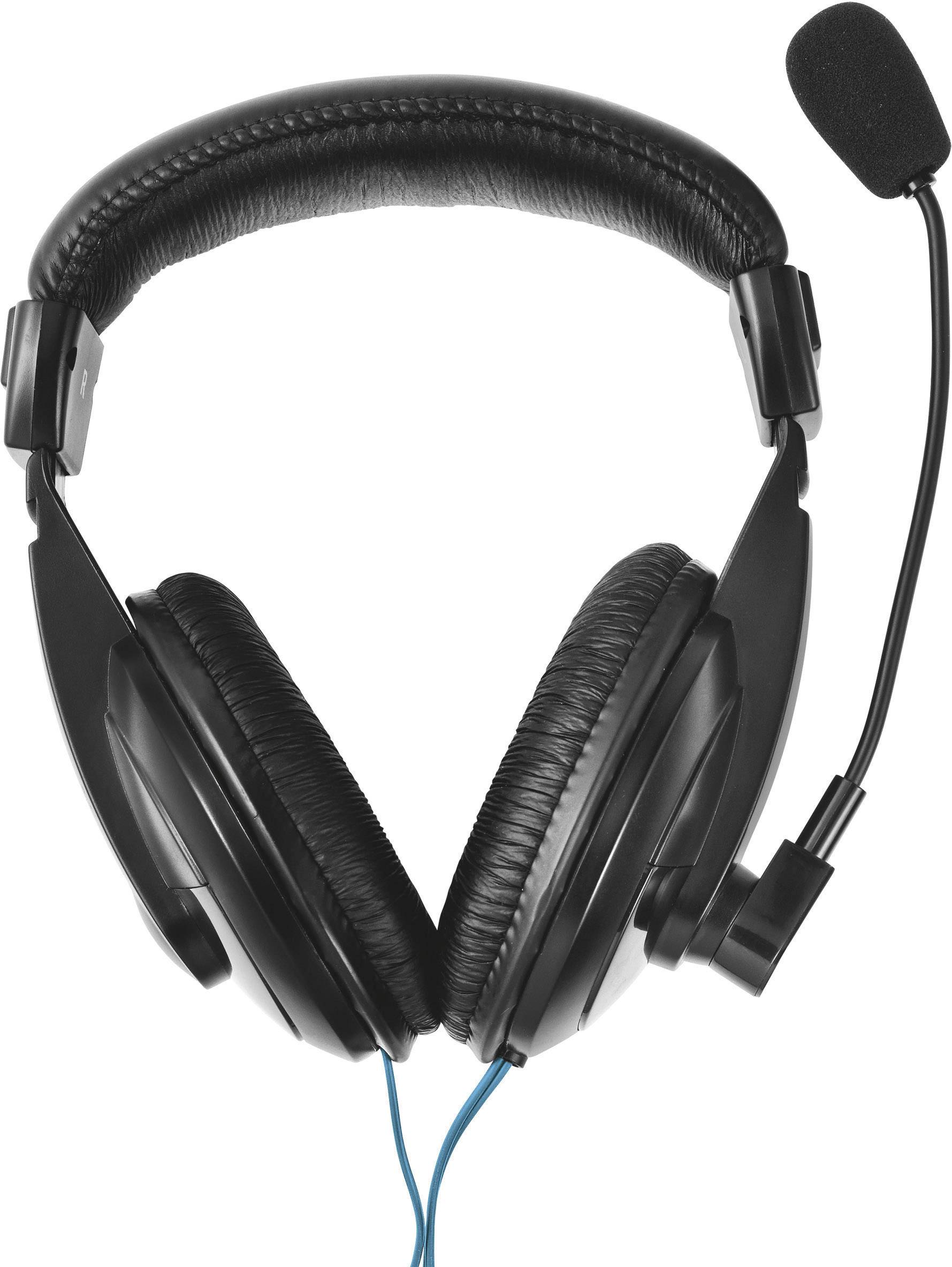 Trust Quasar Gaming Over Ear Headset kabelgebunden Stereo Schwarz Lautstärkeregelung, Mikrofon-Stummschaltung