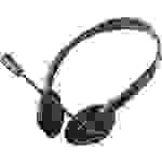 Trust Primo Chat Computer On Ear Headset kabelgebunden Stereo Schwarz Lautstärkeregelung