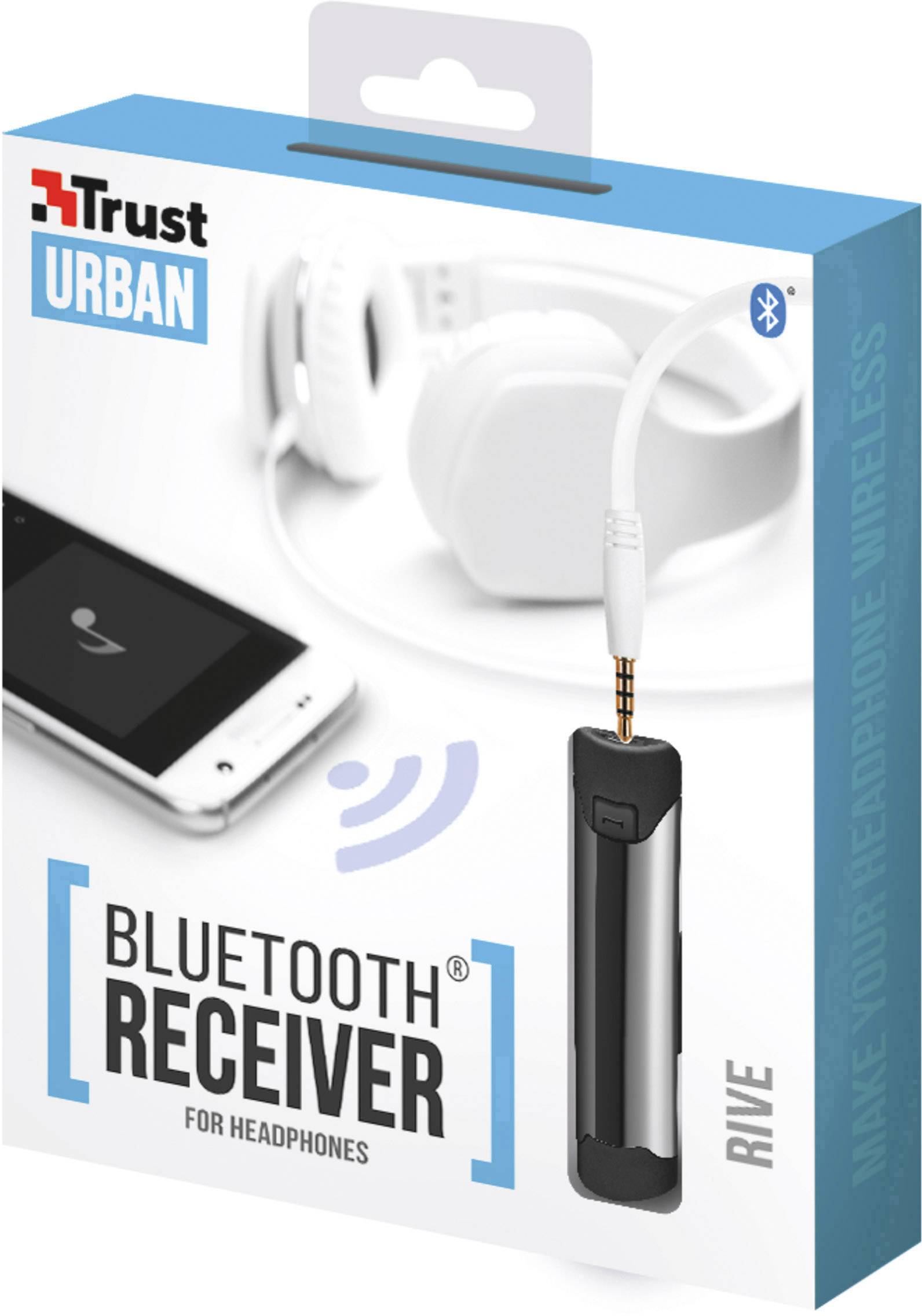 Trust Rive Bluetooth® Musik-Empfänger Bluetooth Version: 4.1 10m