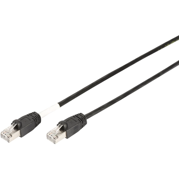 Digitus DK-1644-050/BL-OD RJ45 Netzwerkkabel, Patchkabel CAT 6 S/FTP 5.00m Schwarz UV-Beständig, verdrillte Paare 1St. Digitus DK-1644-050/BL-OD RJ45 Netzwerkkabel, Patchkabel CAT 6 S/FTP 5.00m Schwarz UV-Beständig, verdrillte Paare 1St.