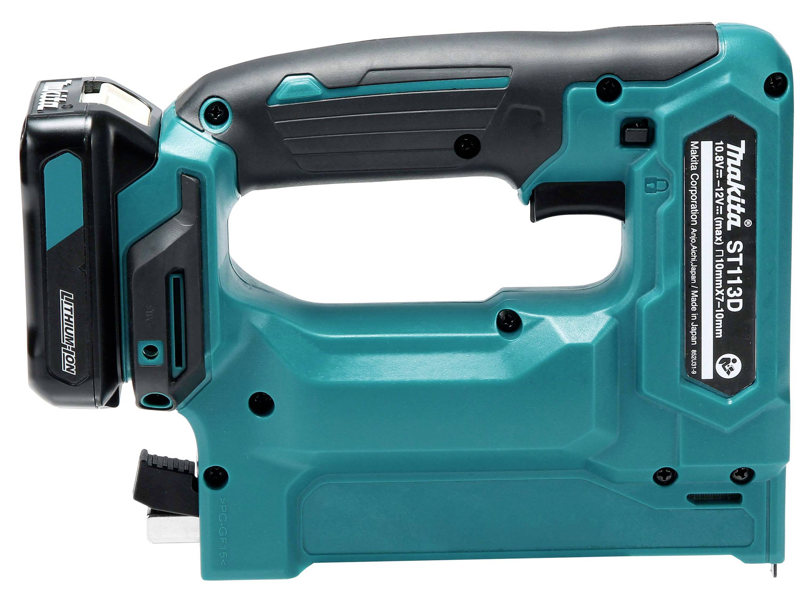 Makita ST113DSMJ Akkutacker inkl. 2. Akku, inkl. Ladegerät, inkl. Koffer