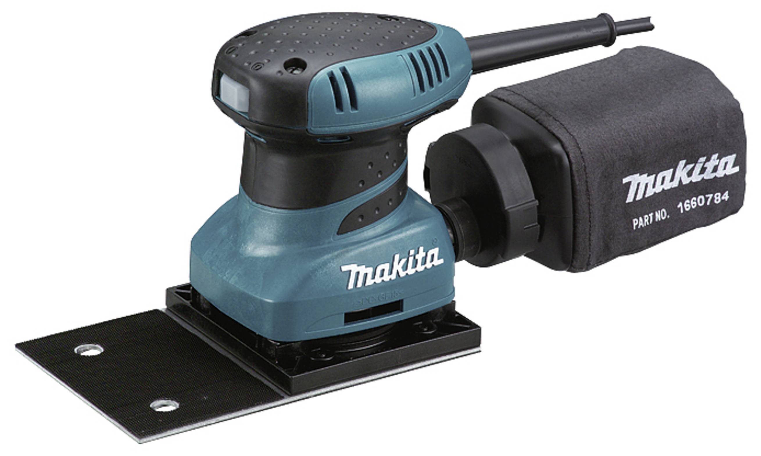 Makita BO4566J BO4566J Schwingschleifer inkl. Koffer 200 W 100 x 164 mm