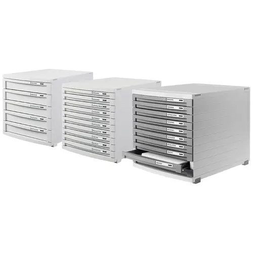 HAN CONTUR 1510-19 Schubladenbox Lichtgrau DIN A4, DIN B5, DIN C4 Anzahl der Schubfächer: 10 HAN CONTUR 1510-19 Schubladenbox Lichtgrau DIN A4, DIN B5, DIN C4 Anzahl der Schubfächer: 10