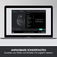 Logitech MK850 Performance Funk Tastatur, Maus-Set Ergonomisch Deutsch, QWERTZ Schwarz Logitech MK850 Performance Funk Tastatur, Maus-Set Ergonomisch Deutsch, QWERTZ Schwarz