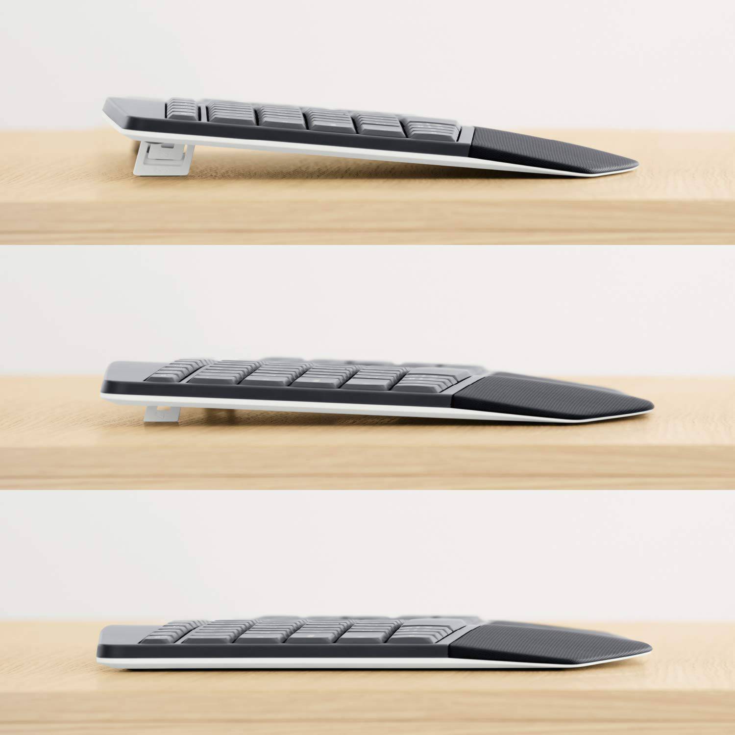 Logitech MK850 Performance Funk Tastatur, Maus-Set Ergonomisch Deutsch, QWERTZ Schwarz