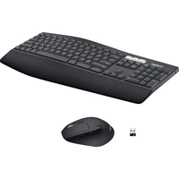 Logitech MK850 Performance Funk Tastatur, Maus-Set Ergonomisch Deutsch, QWERTZ Schwarz Logitech MK850 Performance Funk Tastatur, Maus-Set Ergonomisch Deutsch, QWERTZ Schwarz