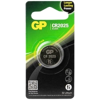 GP Knopfzelle CR 2025 3V 160 mAh Lithium GPCR2025STD714C1 GP Knopfzelle CR 2025 3V 160 mAh Lithium GPCR2025STD714C1
