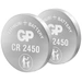 GP Knopfzelle CR 2450 3V 2 St. 600 mAh Lithium GPCR2450STD442C2 GP Knopfzelle CR 2450 3V 2 St. 600 mAh Lithium GPCR2450STD442C2