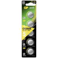 GP Knopfzelle CR 2025 3V 5 St. 160 mAh Lithium GPCR2025STD130C5 GP Knopfzelle CR 2025 3V 5 St. 160 mAh Lithium GPCR2025STD130C5