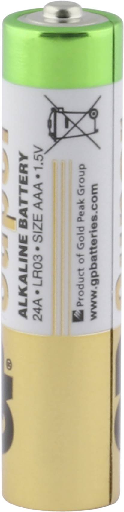 GP Super Micro (AAA)-Batterie Alkali-Mangan 1.5 V 12 St.