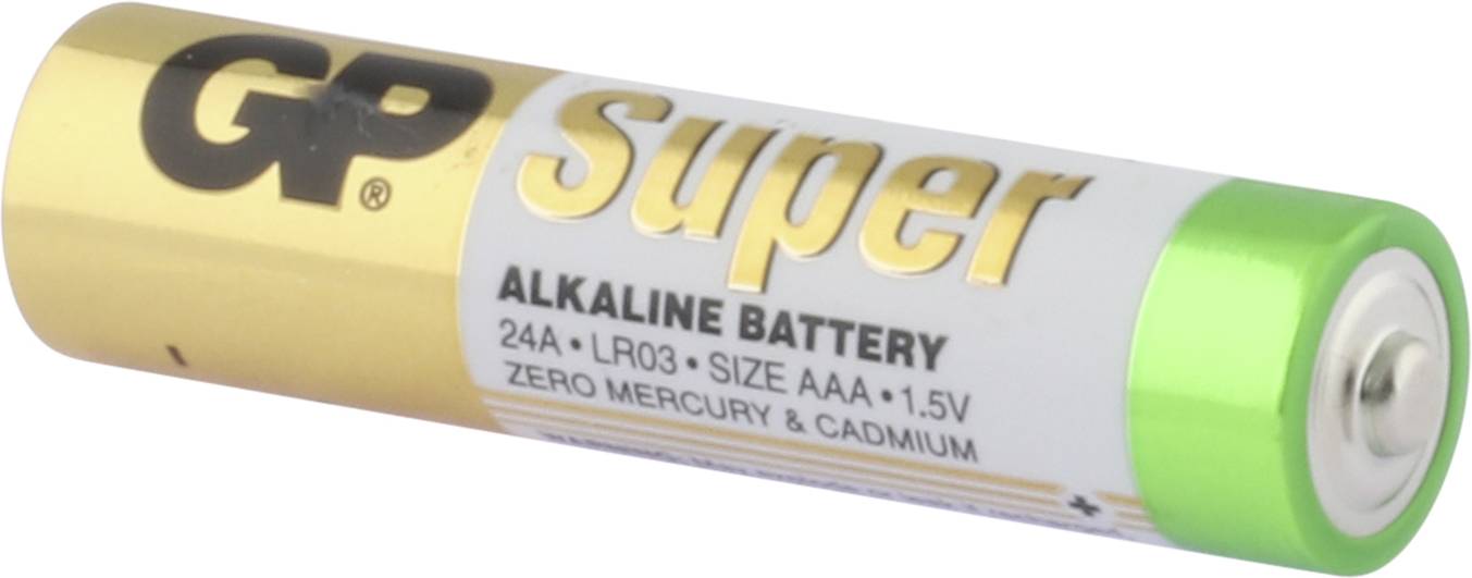 GP Super Micro (AAA)-Batterie Alkali-Mangan 1.5 V 12 St.