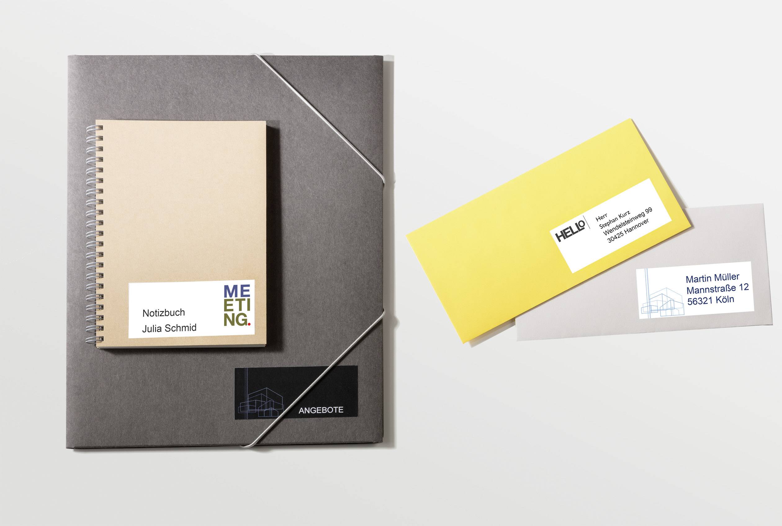 Avery-Zweckform 6122 Universal-Etiketten 70 x 36 mm Papier Weiß 240 St. Permanent haftend Tintenstrahldrucker, Laserdrucker, Farblaserdrucker