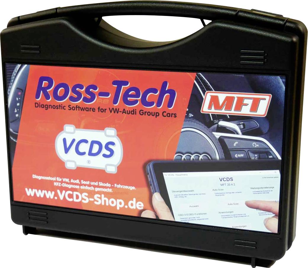 VCDS HEX-V2 USB Hobby OBD II Diagnosetool Passend für (Auto-Marke): Audi, Volkswagen, Seat, Skoda 3 Fahrzeuge