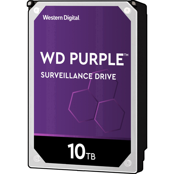 Western Digital WD100PURZ Interne Festplatte 8.9cm (3.5 Zoll) 10TB Purple™ Bulk SATA III