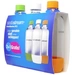 Sodastream PET-Flasche PET Sprudlerflaschen 1 Liter 2+1-Pack Orange, Weiß, Grün Sodastream PET-Flasche PET Sprudlerflaschen 1 Liter 2+1-Pack Orange, Weiß, Grün
