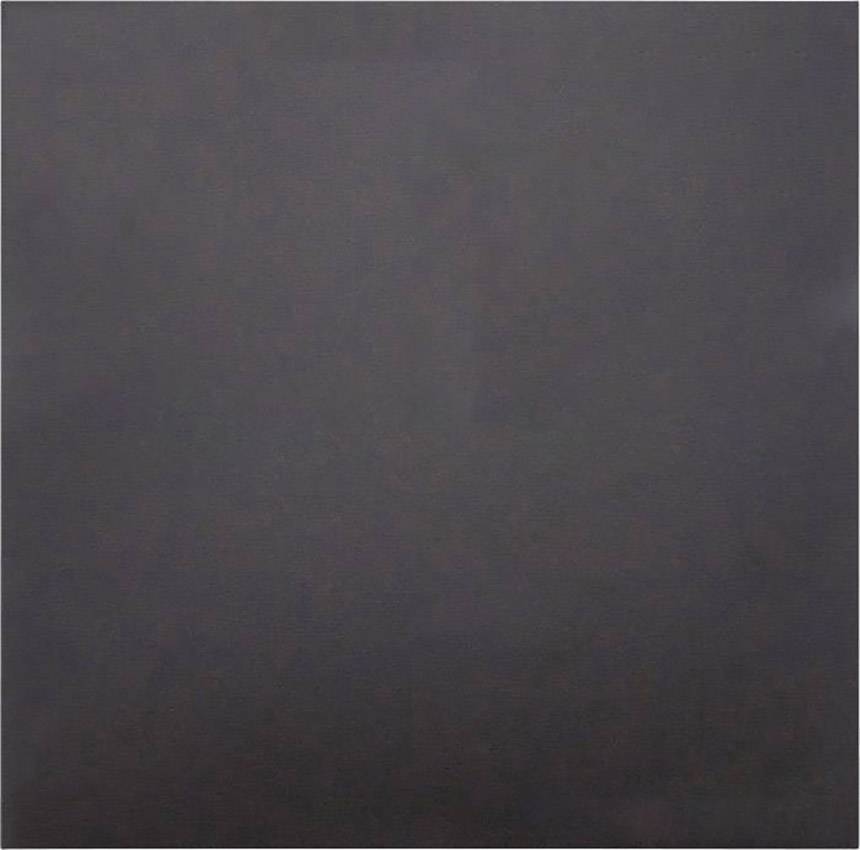 Ein vollständig schwarzes Quadrat ohne sichtbare Details oder Muster.