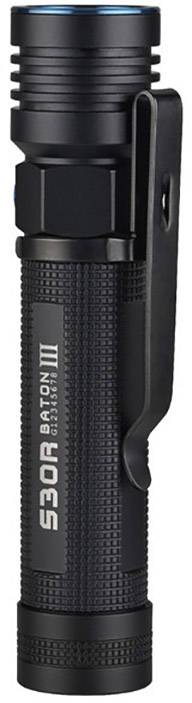 OLight S30R III LED Taschenlampe mit Gürtelclip, mit Handschlaufe, mit Magnethalterung, mit Memory-Funktion, mit