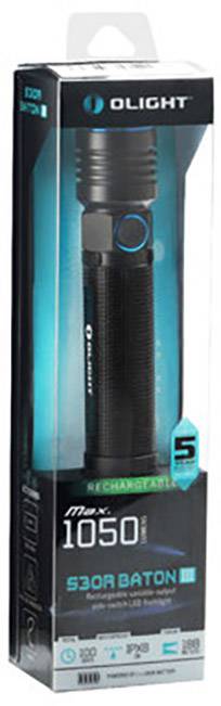 OLight S30R III LED Taschenlampe mit Gürtelclip, mit Handschlaufe, mit Magnethalterung, mit Memory-Funktion, mit