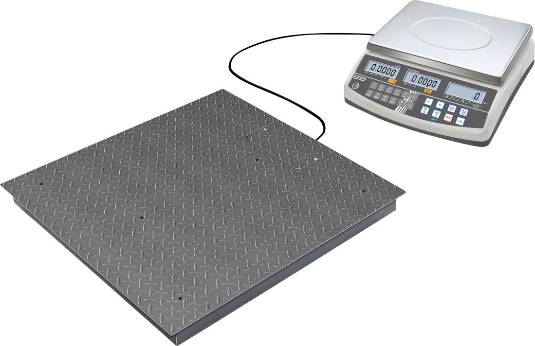 Elektronische Waage mit Metallplattform verbunden, digitalem Display und Bedientasten. используется для genaue Gewichtsmessung.