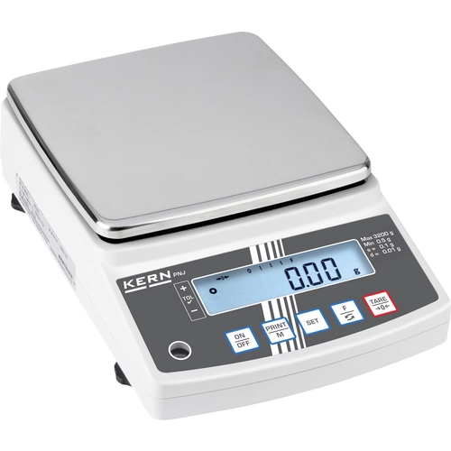 Kern PNJ 3000-2M Präzisionswaage Wägebereich (max.) 3.200kg Ablesbarkeit 0.01g über Steckernetzteil Mehrfarbig Kern PNJ 3000-2M Präzisionswaage Wägebereich (max.) 3.200kg Ablesbarkeit 0.01g über Steckernetzteil Mehrfarbig