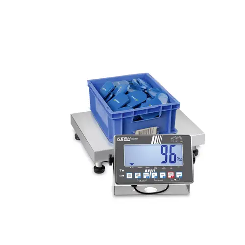 Kern SXS 10K-3M Plattformwaage Wägebereich (max.) 15kg Ablesbarkeit 2 g, 5g netzbetrieben Mehrfarbig Kern SXS 10K-3M Plattformwaage Wägebereich (max.) 15kg Ablesbarkeit 2 g, 5g netzbetrieben Mehrfarbig