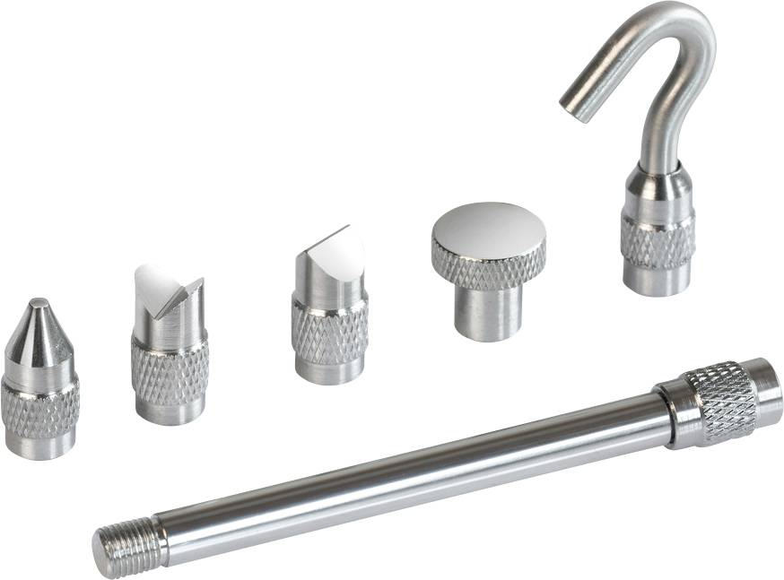 Sauter AC 430 Standardaufsätze für Kraftmessgeräte FK, 6-teilig (M8-Gewinde)