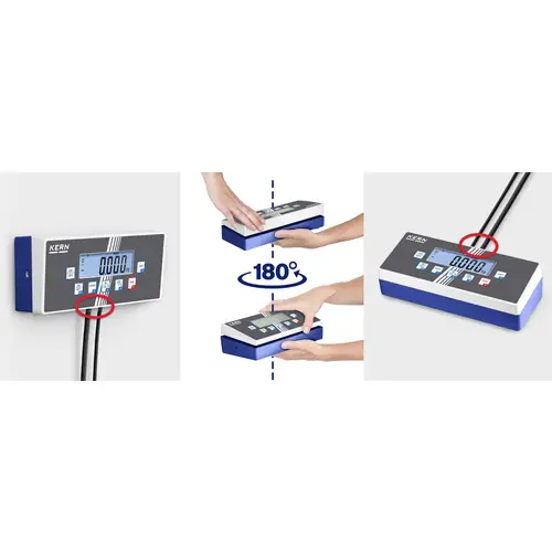 Kern EOC 10K-3 Plattformwaage Wägebereich (max.) 12kg Ablesbarkeit 2 g, 5g über Steckernetzteil Mehrfarbig Kern EOC 10K-3 Plattformwaage Wägebereich (max.) 12kg Ablesbarkeit 2 g, 5g über Steckernetzteil Mehrfarbig