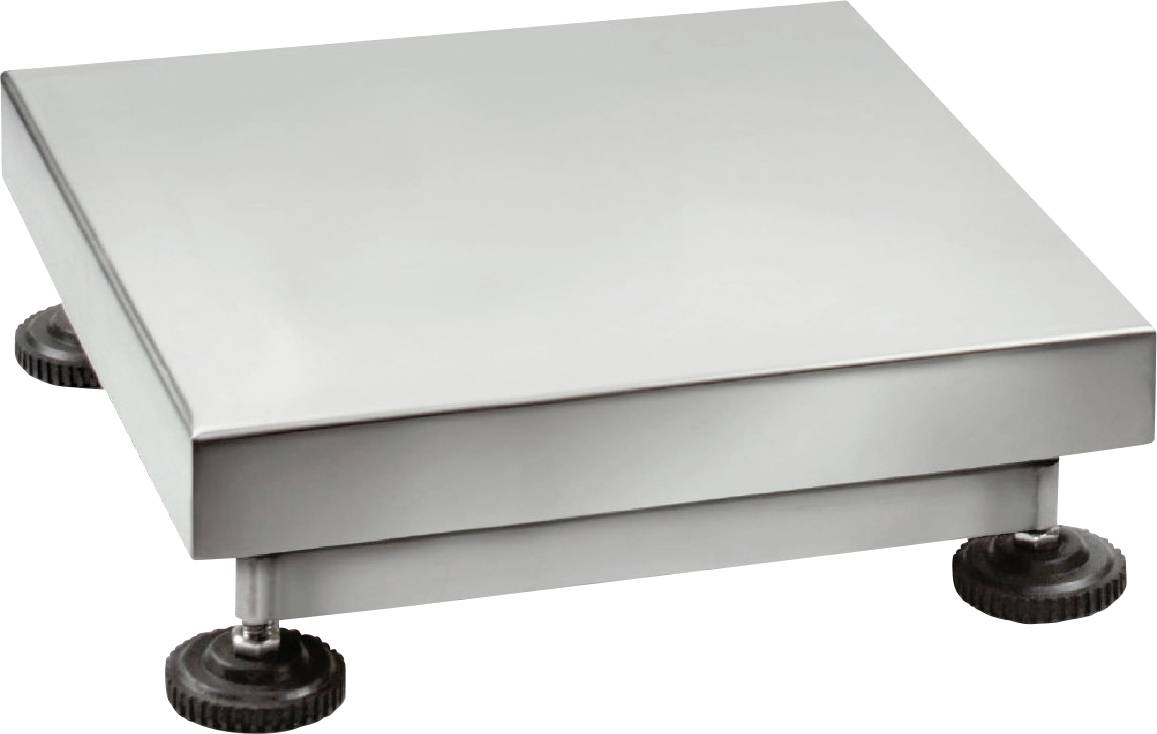 Kern KFP 150V30LM Edelstahl-Plattform kalibriert Werksstandard (ohne Zertifikat)