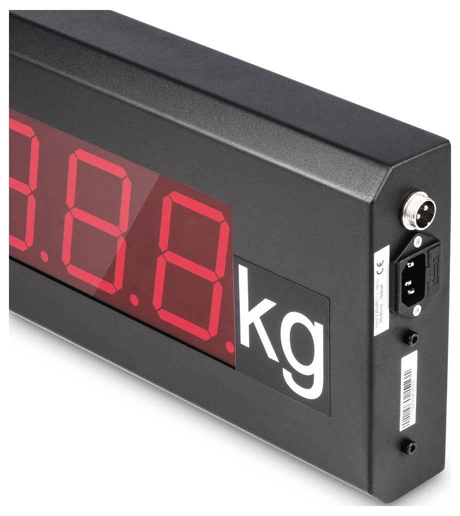 Kern YKD-A02 Großanzeige mit überlegener Displaygröße, Ziffernhöhe 3" (76 mm)