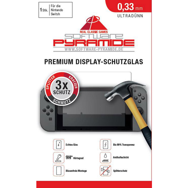 Software Pyramide 97008 Displayschutz-Set Nintendo Switch