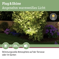 Paulmann 93907 Beleuchtungssystem Plug & Shine LED-Außeneinbauleuchte LED 6 W Warmweiß Silber Paulmann 93907 Beleuchtungssystem Plug & Shine LED-Außeneinbauleuchte LED 6 W Warmweiß Silber