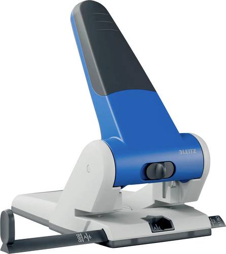 Leitz 51800035 Registraturlocher Blau max. Einstellformat: DIN A3 65 Bl. (80 g/m²)