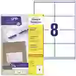 Avery-Zweckform 3426 Universal-Etiketten 105 x 70mm Papier Weiß 800 St. Permanent haftend Tintenstrahldrucker, Laserdrucker Avery-Zweckform 3426 Universal-Etiketten 105 x 70mm Papier Weiß 800 St. Permanent haftend Tintenstrahldrucker, Laserdrucker