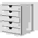 HAN Systembox 1450-11 Schubladenbox Lichtgrau DIN A4, DIN C4 Anzahl der Schubfächer: 5