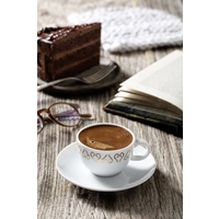 Arzum Okka Mokka-Automat Weiß, Silber Arzum Okka Mokka-Automat Weiß, Silber