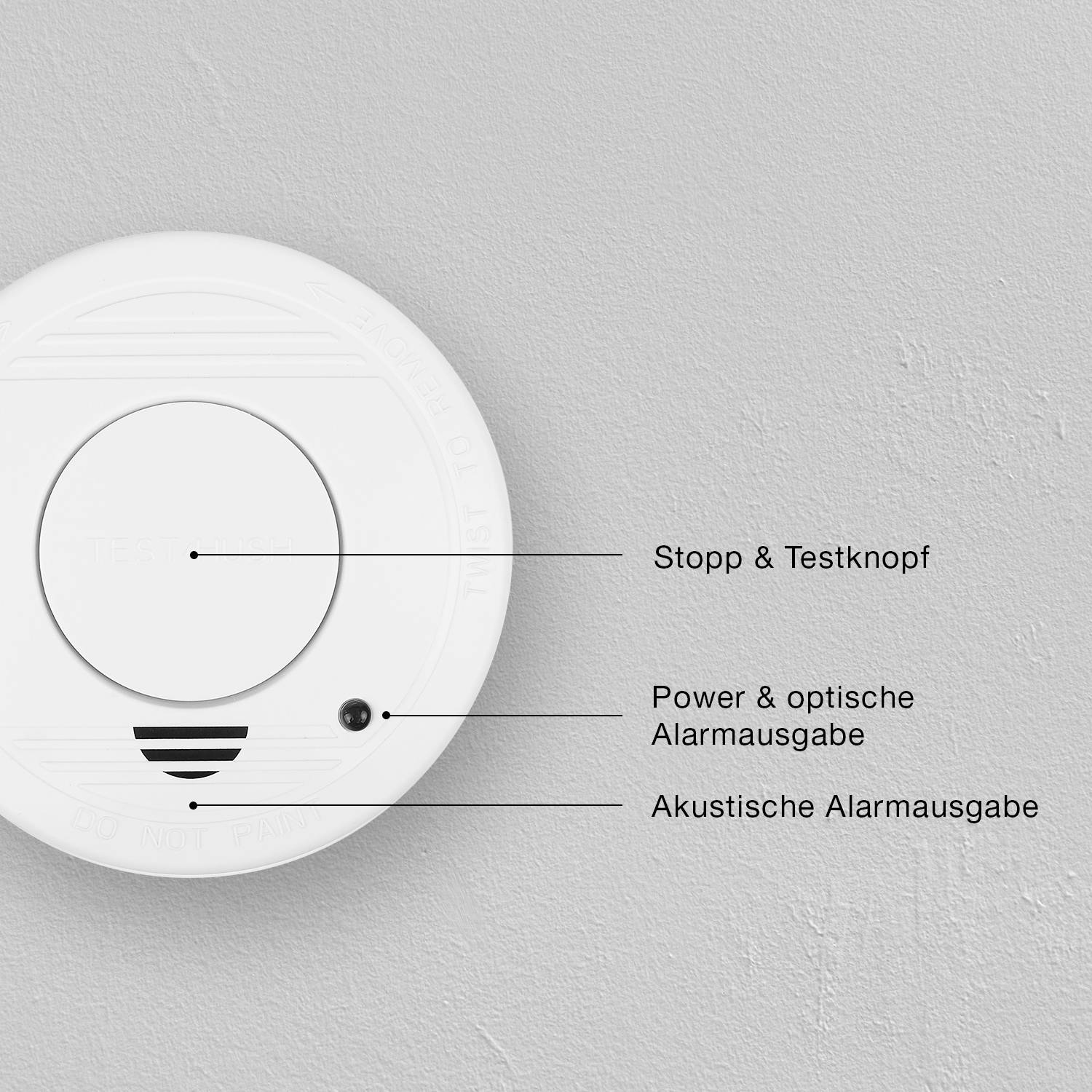 Smartwares RM250 Rauchwarnmelder batteriebetrieben (Ø x H) 100 mm x 35 mm