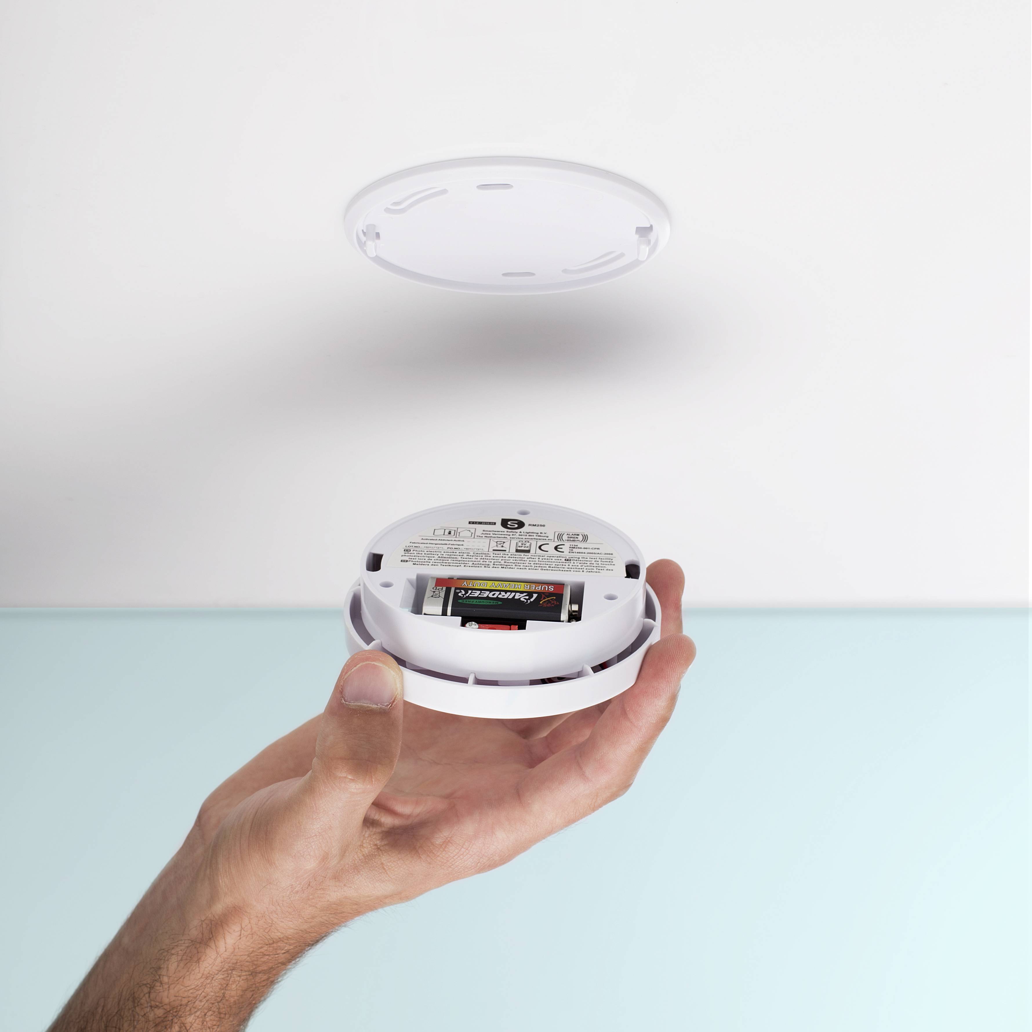 Smartwares RM250 Rauchwarnmelder batteriebetrieben (Ø x H) 100 mm x 35 mm