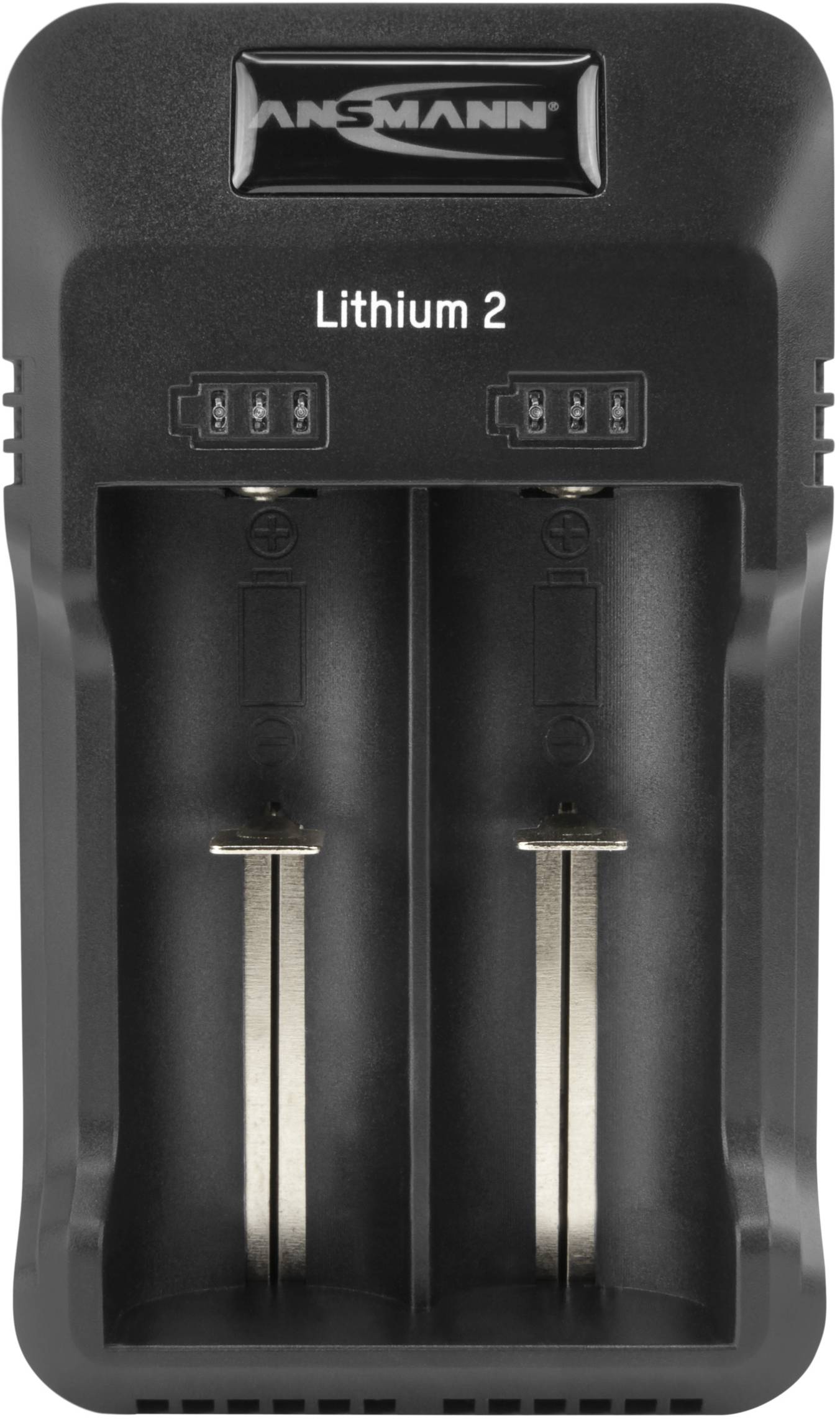 Ansmann Lithium 2 1001-0050 Rundzellen-Ladegerät LiIon, NiMH Micro (AAA), Mignon (AA)