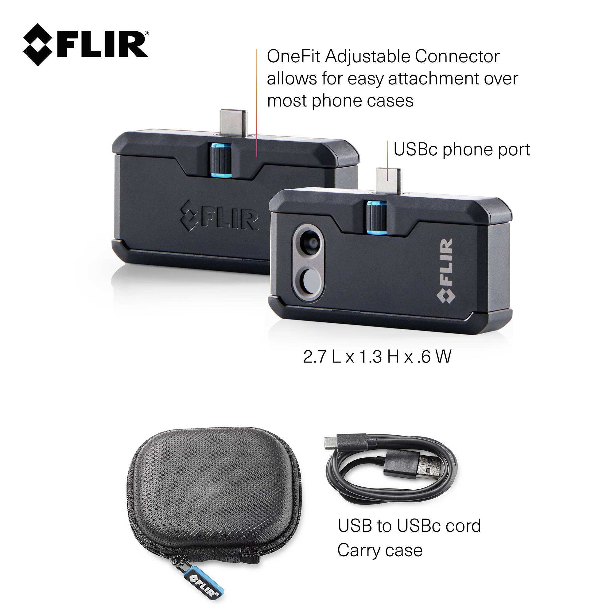 FLIR ONE PRO Android USB C Handy Wärmebildkamera -20 bis +400°C 160 x 120 Pixel 8.7Hz