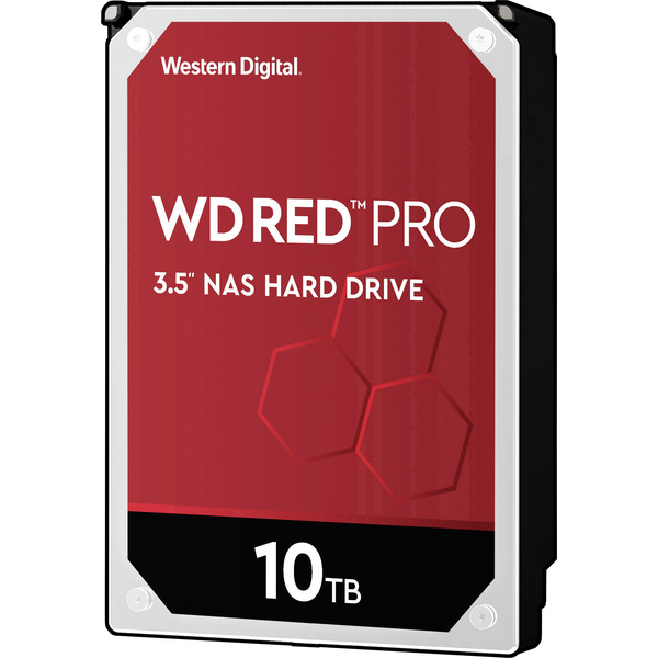 Western Digital WD101KFBX Interne Festplatte 8.9 cm (3.5 Zoll) 10 TB Red™ Pro Bulk SATA III