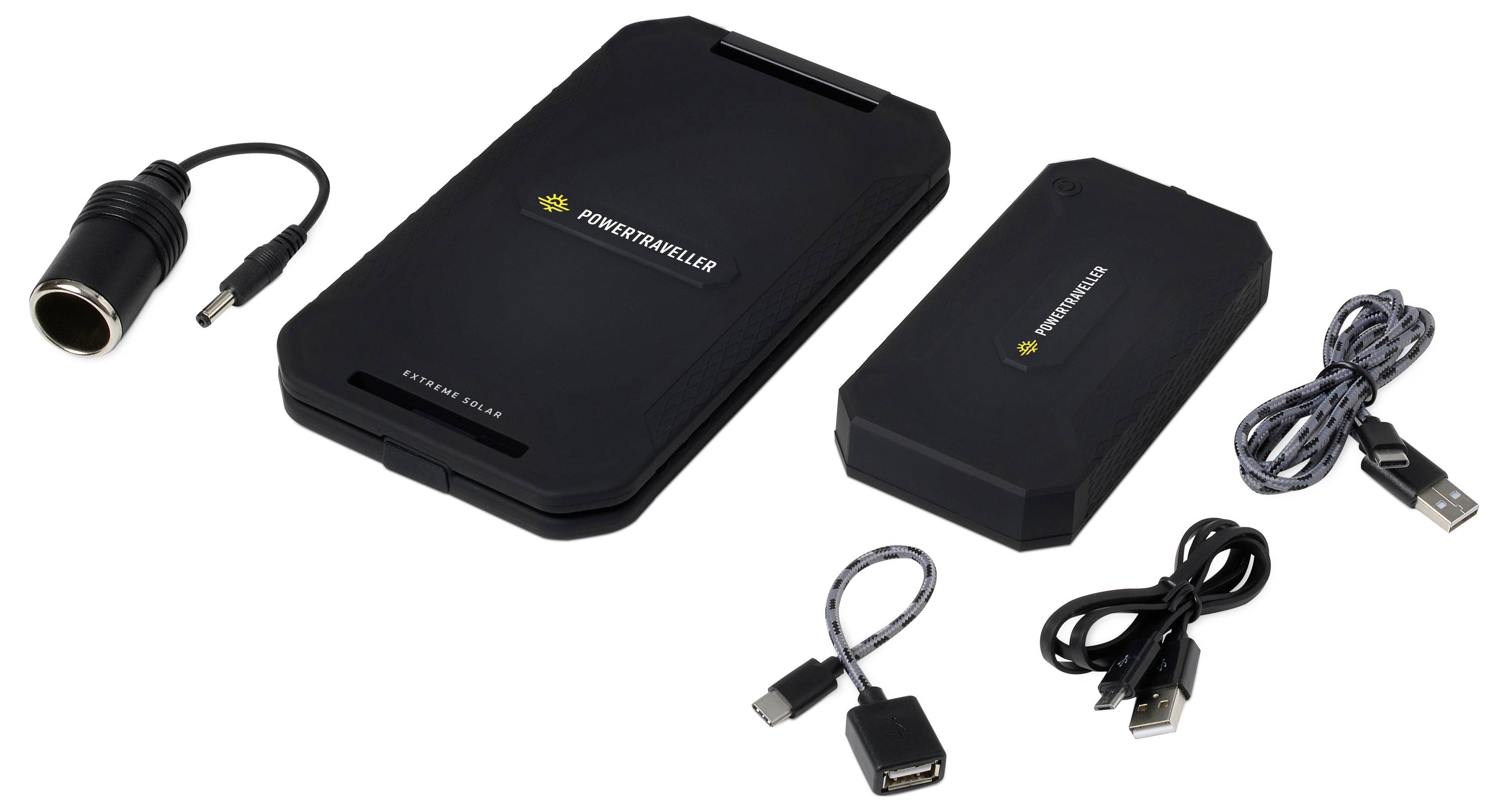 Power Traveller EXTREME PTL-EXT001 Solar-Powerbank Ladestrom Solarzelle 1000mA 5W