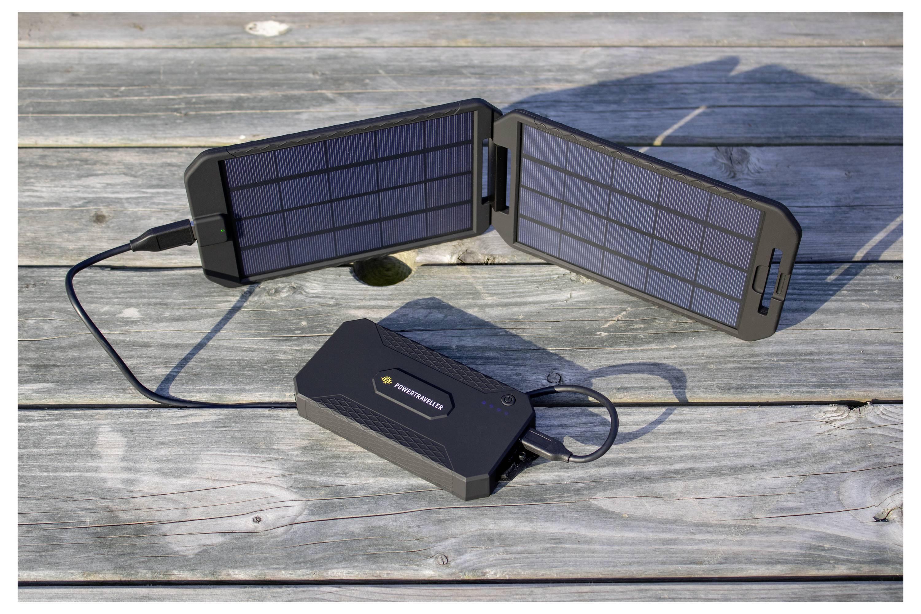 Power Traveller EXTREME PTL-EXT001 Solar-Powerbank Ladestrom Solarzelle 1000mA 5W